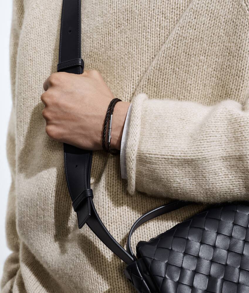 BOTTEGA VENETA Rope皮革手链