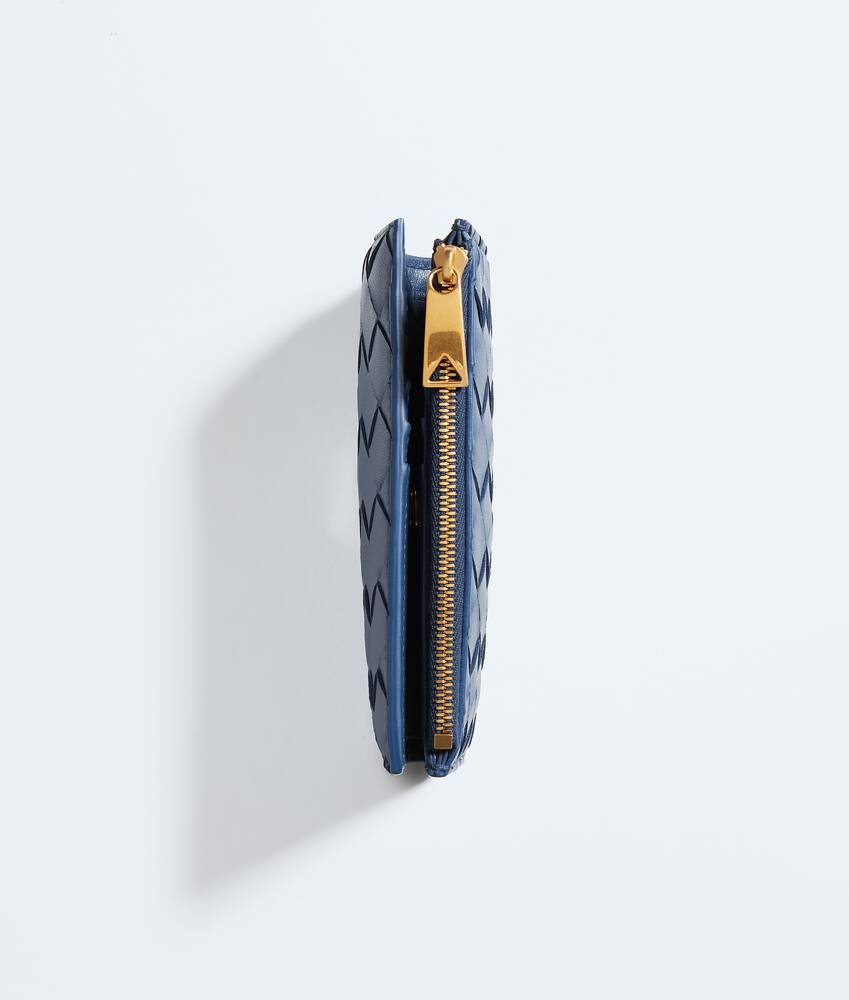 BOTTEGA VENETA 中号Intrecciato编织双折钱包