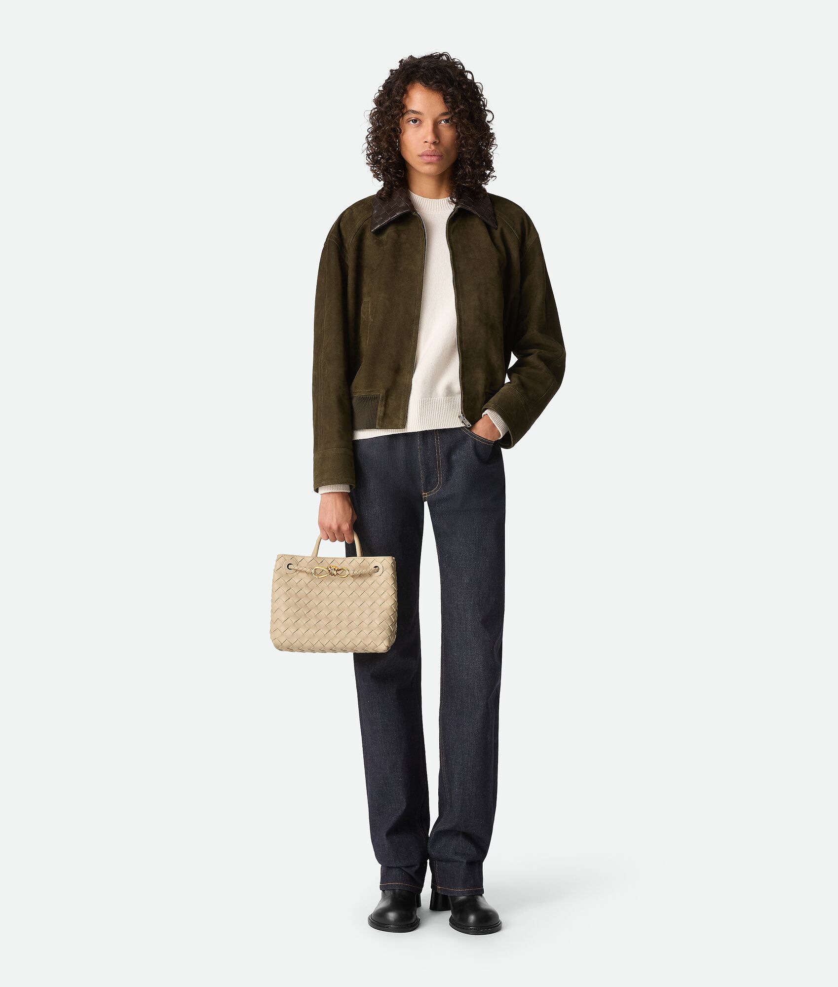 BOTTEGA VENETA 小号Andiamo手提包