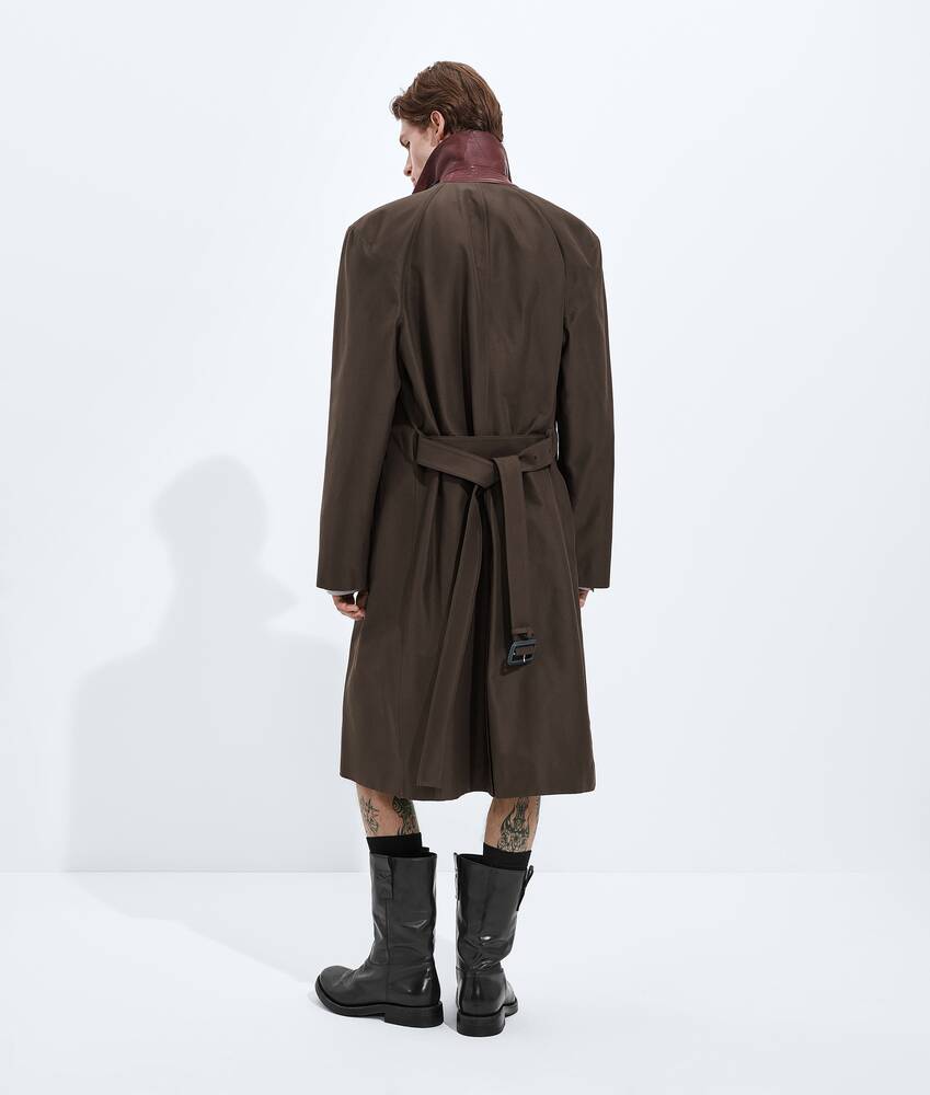 BOTTEGA VENETA 桑蚕丝配尼龙风衣