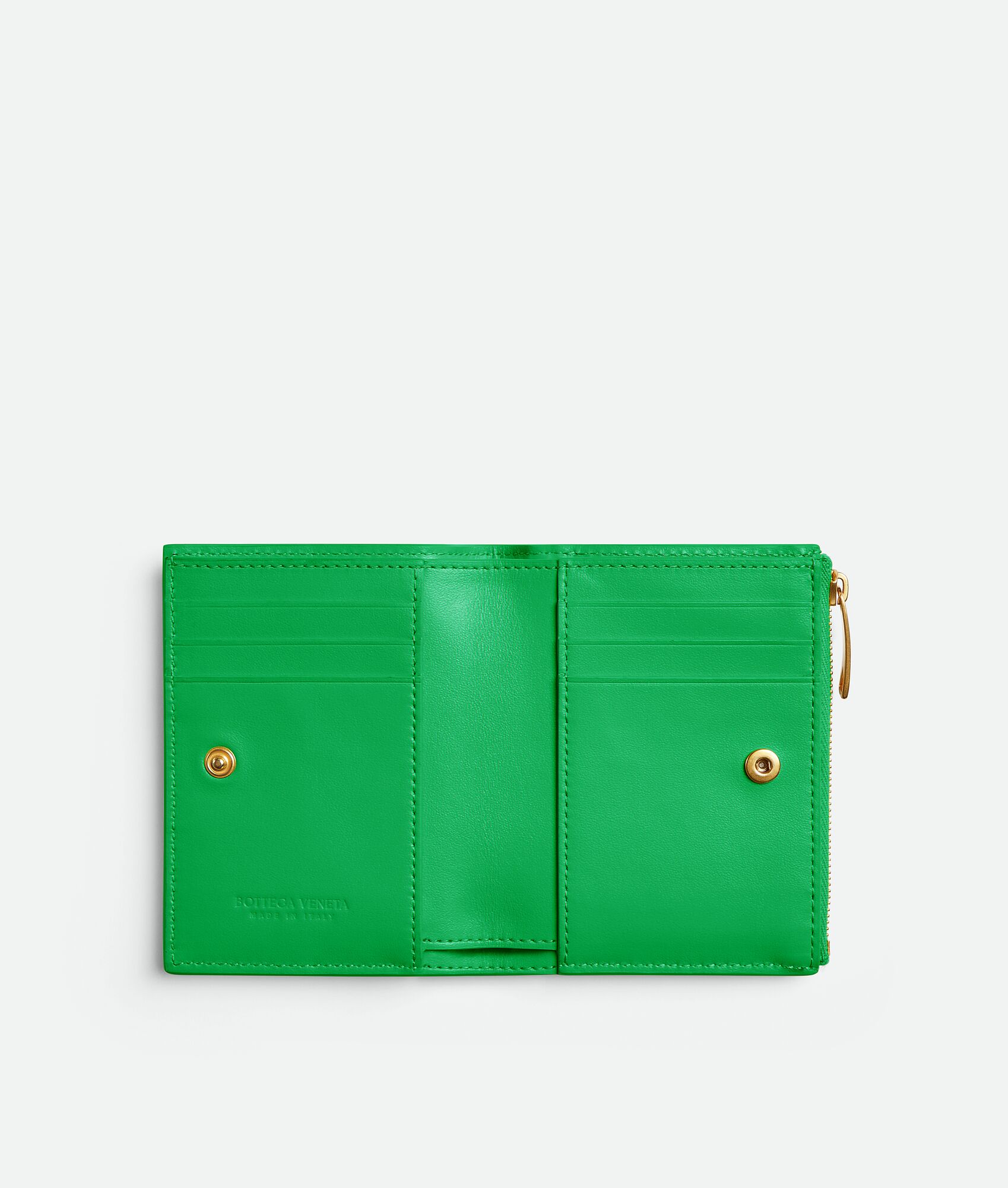 BOTTEGA VENETA Cassette小号双折拉链钱包