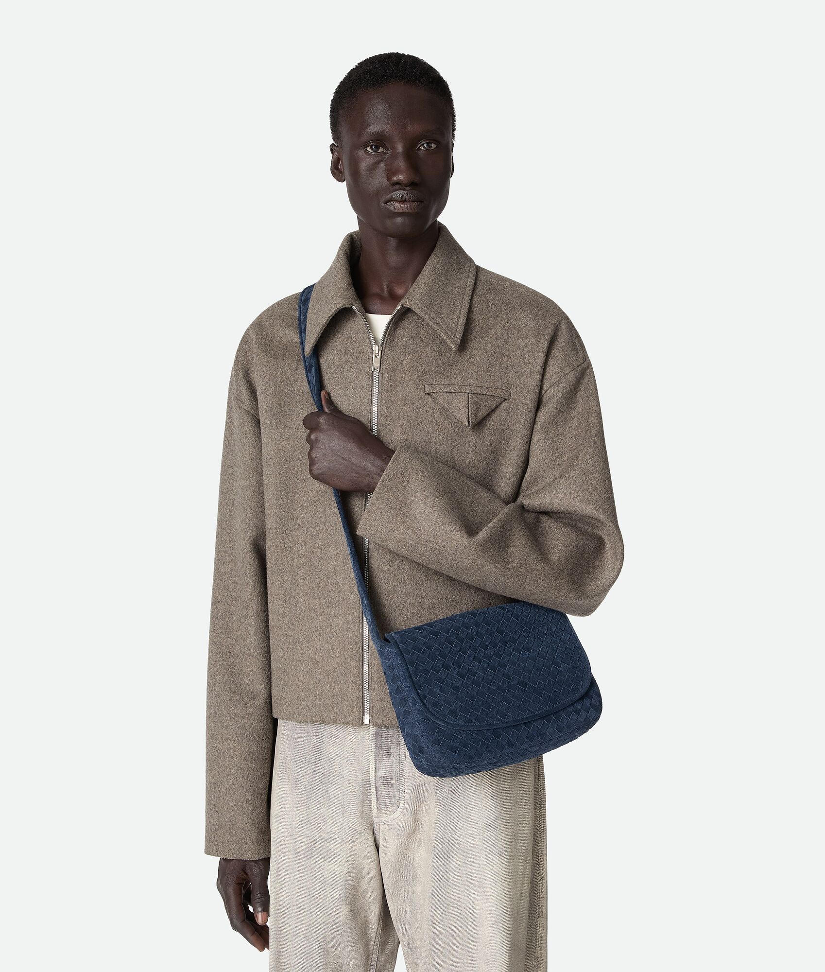 BOTTEGA VENETA Veneto翻盖背提包