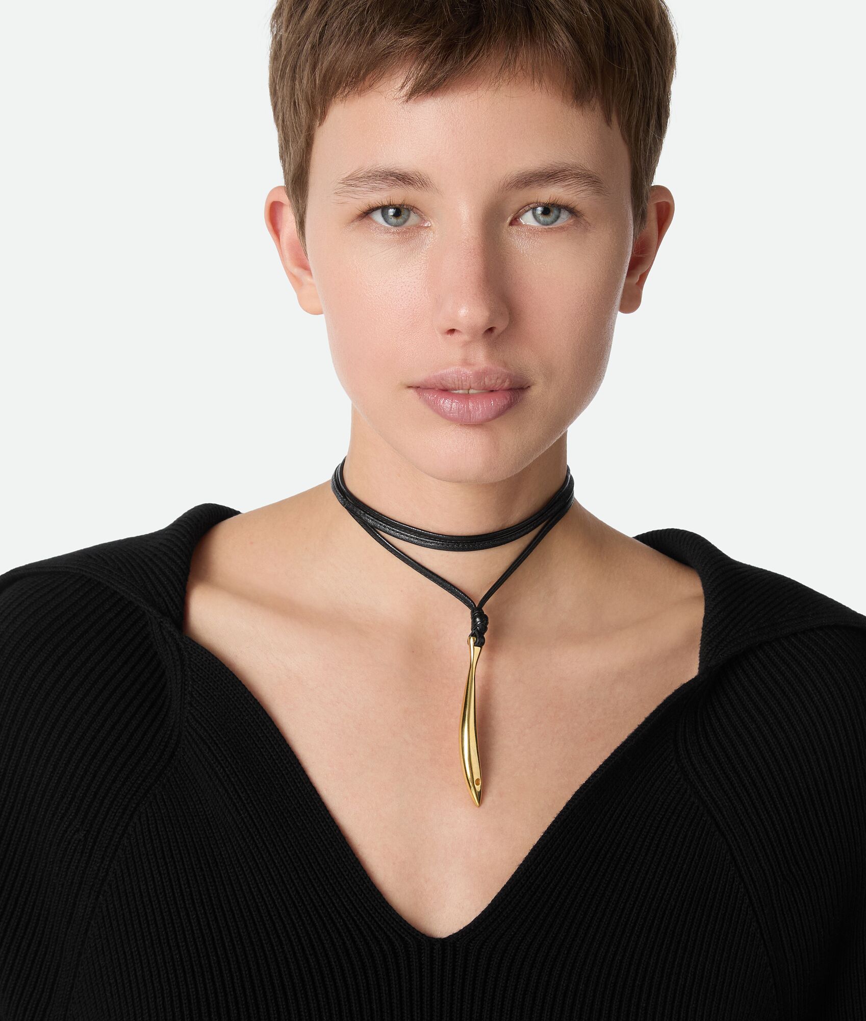 BOTTEGA VENETA Sardine Leather项链