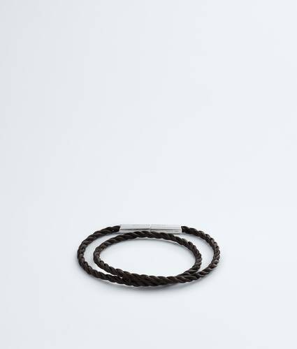 意式棕Rope皮革手链