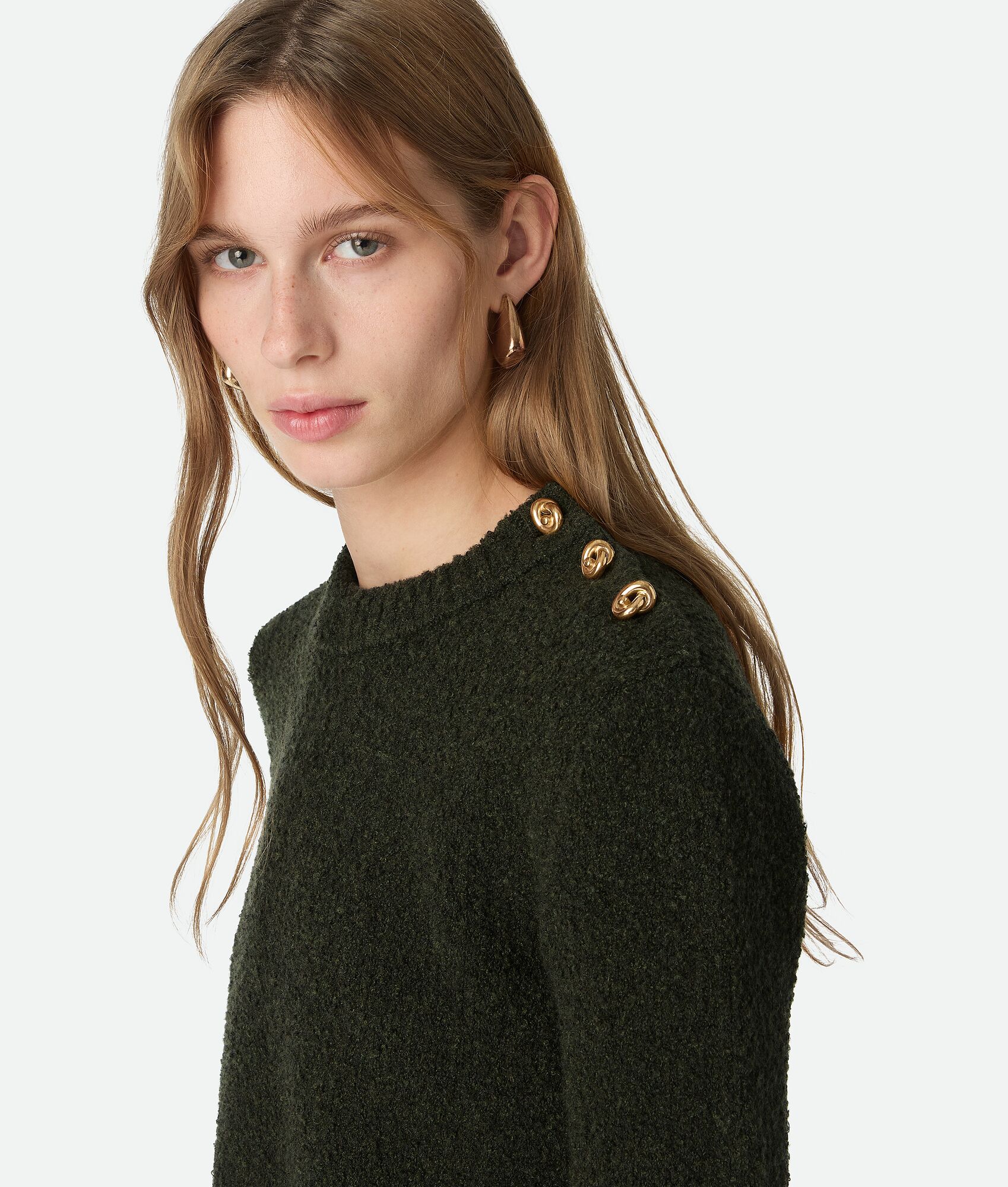 BOTTEGA VENETA 羊毛圈绒毛衣