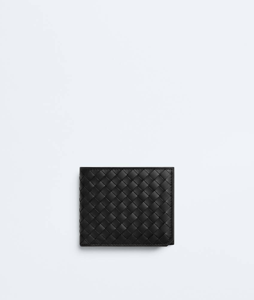BOTTEGA VENETA Intrecciato编织Piccolo双折钱包配零钱包