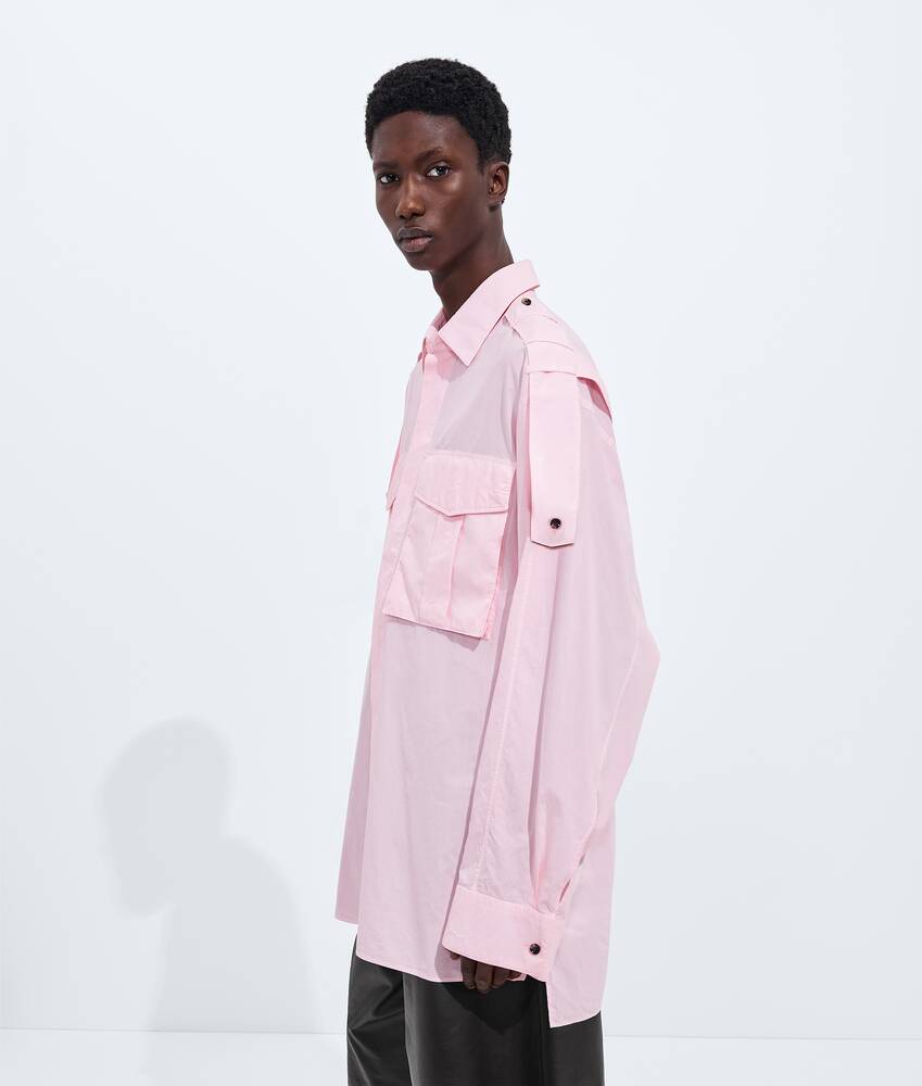 BOTTEGA VENETA 棉质府绸外套式衬衫