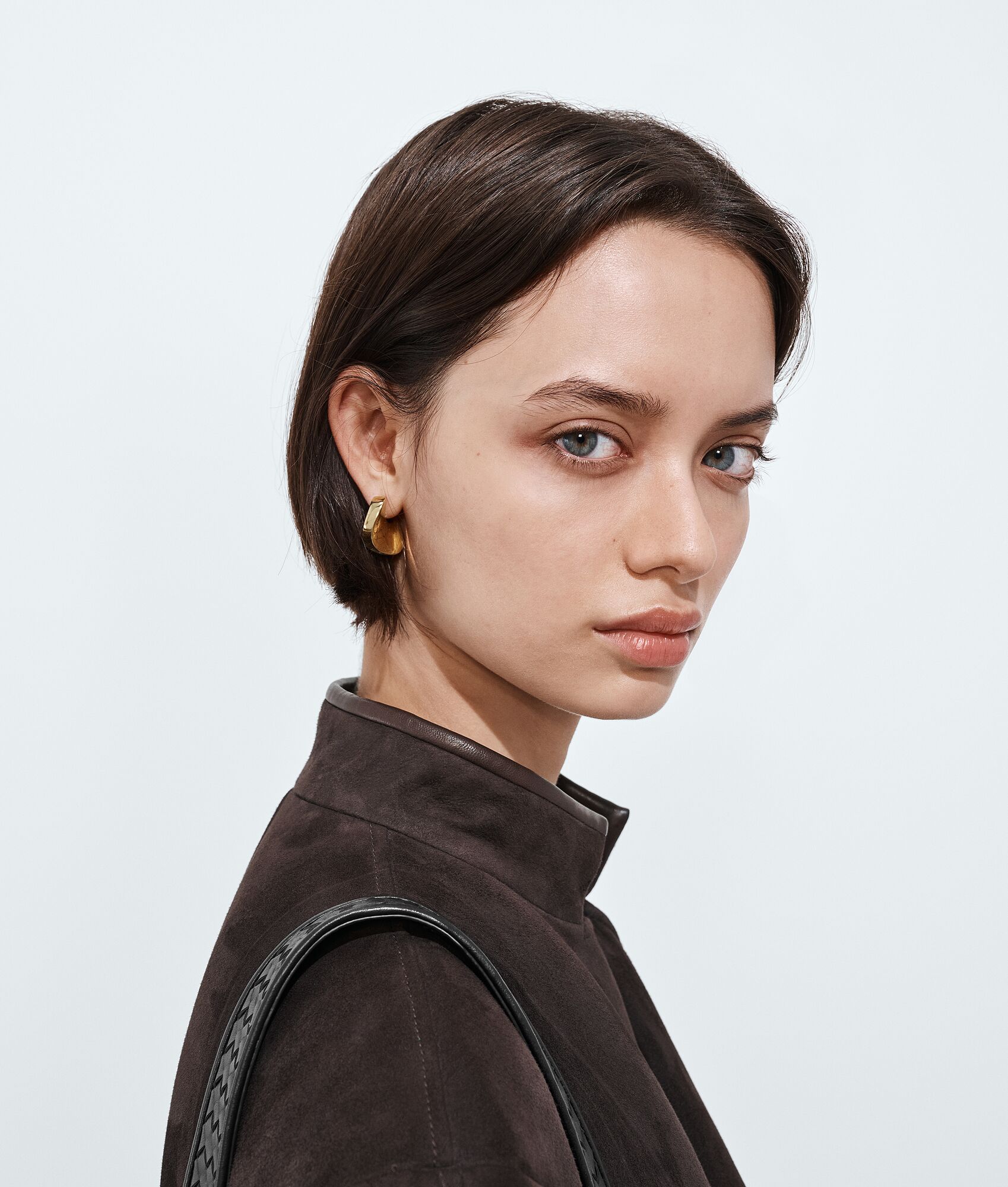 BOTTEGA VENETA 小号Disc耳环