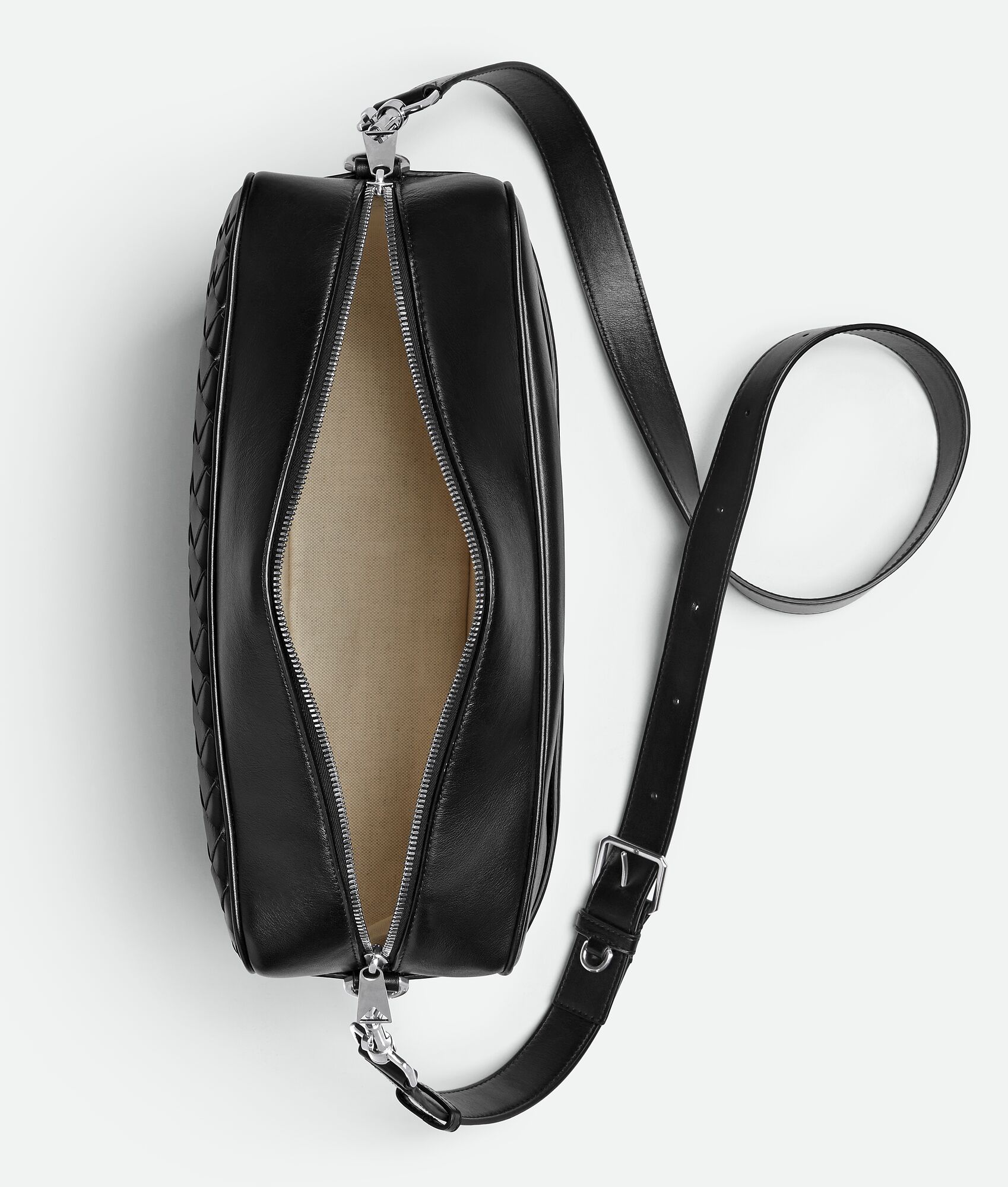 BOTTEGA VENETA 大号Intrecciato编织口袋相机包