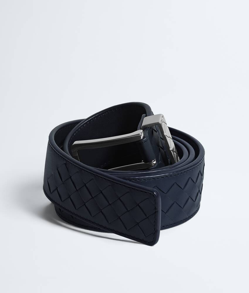 BOTTEGA VENETA Intreccio编织圆环腰带