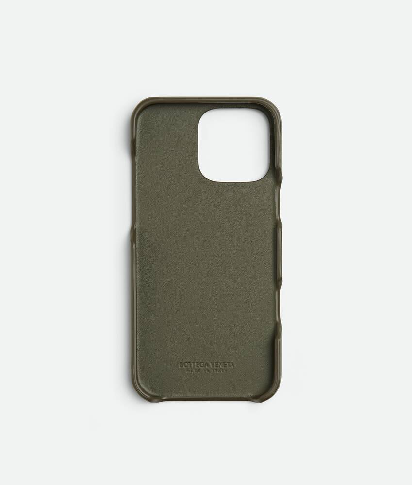 BOTTEGA VENETA Intrecciato编织iPhone 16 Pro Max手机壳