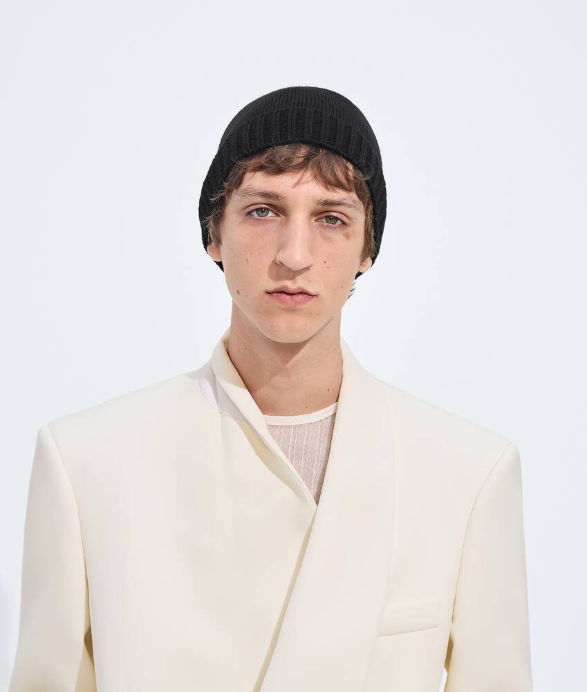 BOTTEGA VENETA 羊毛针织圆帽