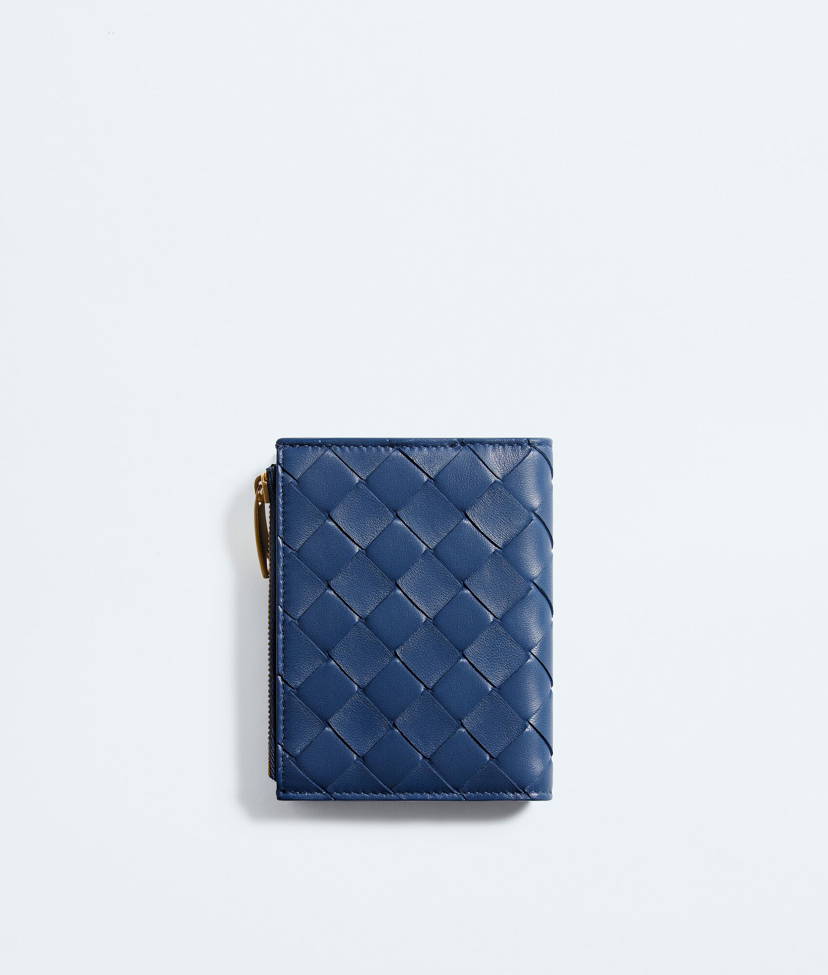 BOTTEGA VENETA 小号Intrecciato编织双折钱包