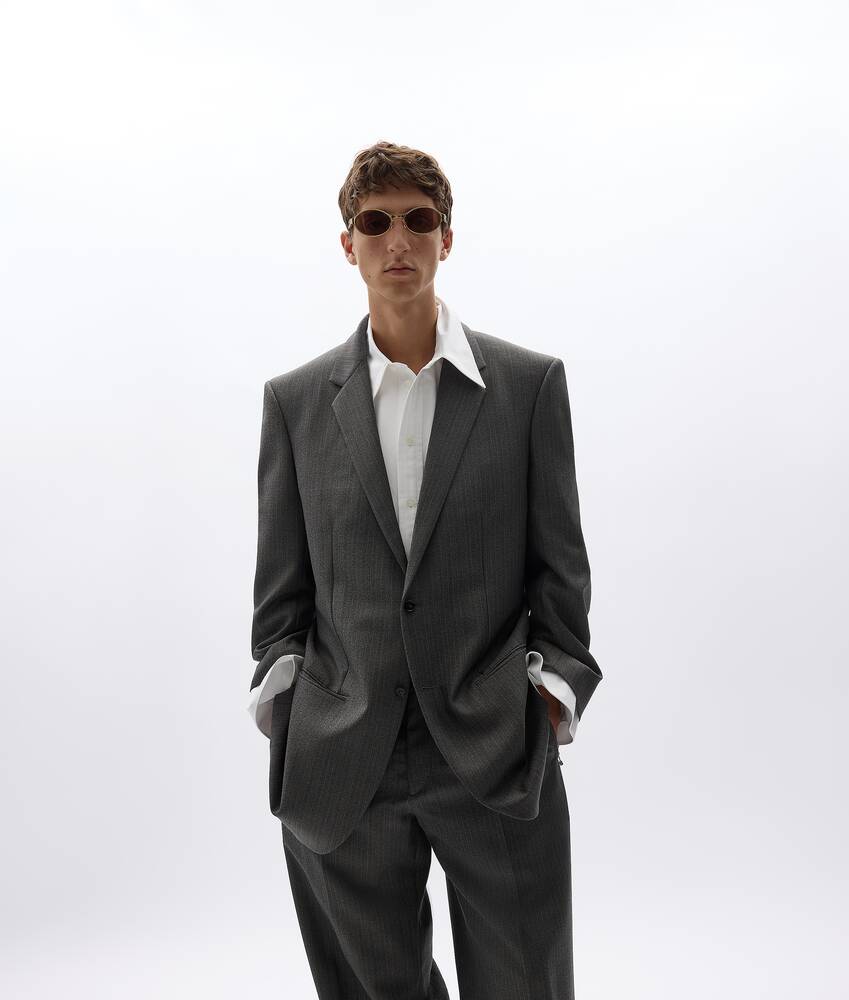 BOTTEGA VENETA 羊毛配马海毛夹克