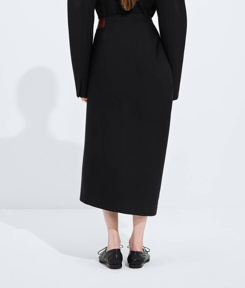 BOTTEGA VENETA 羊毛呢绒半身裙