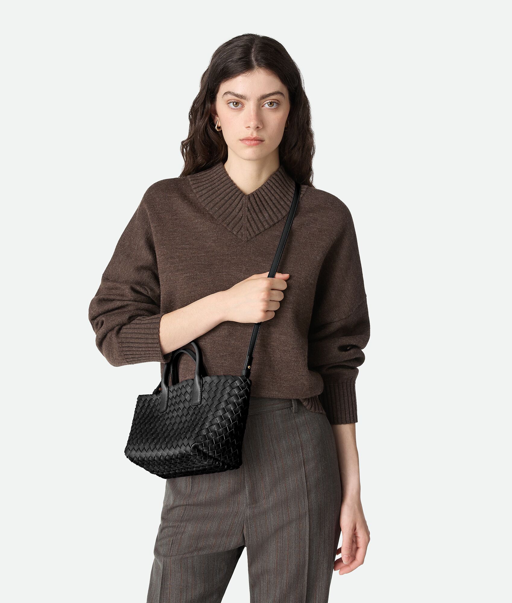 BOTTEGA VENETA Cabat迷你托特手袋