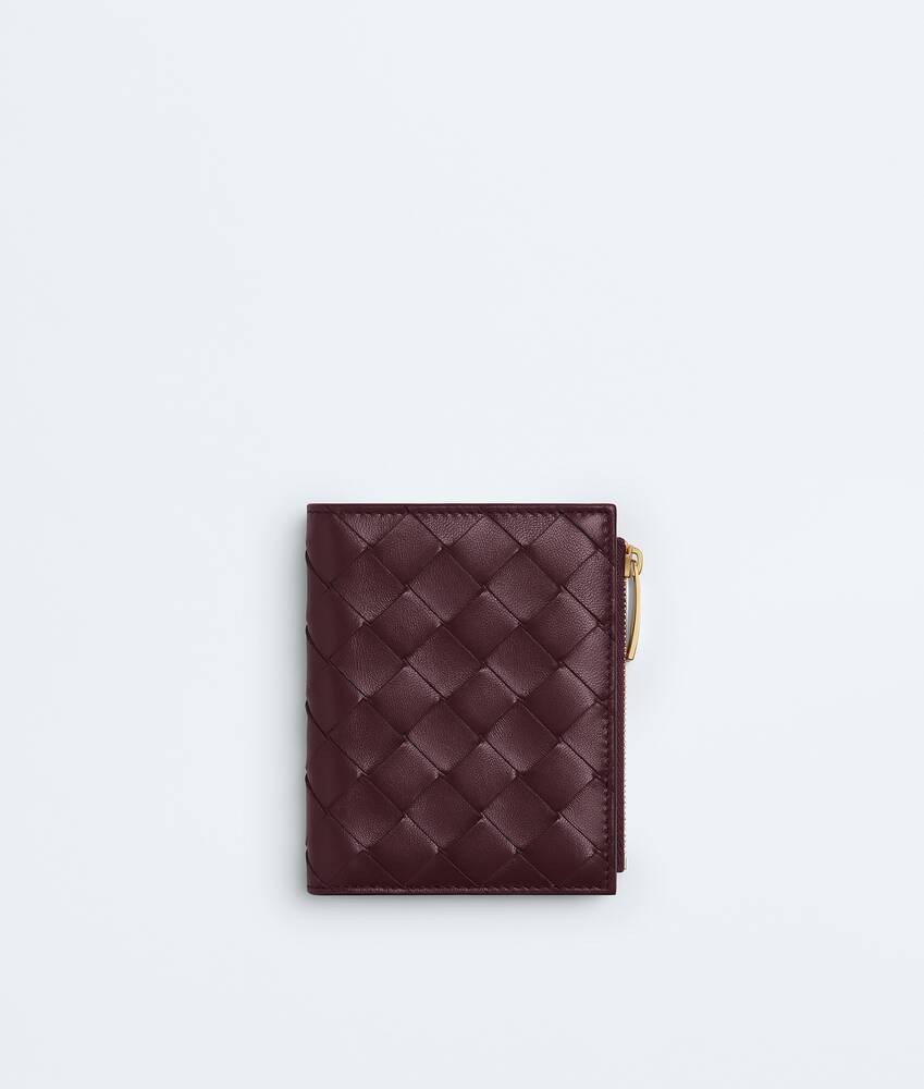 BOTTEGA VENETA 小号Intrecciato编织双折钱包