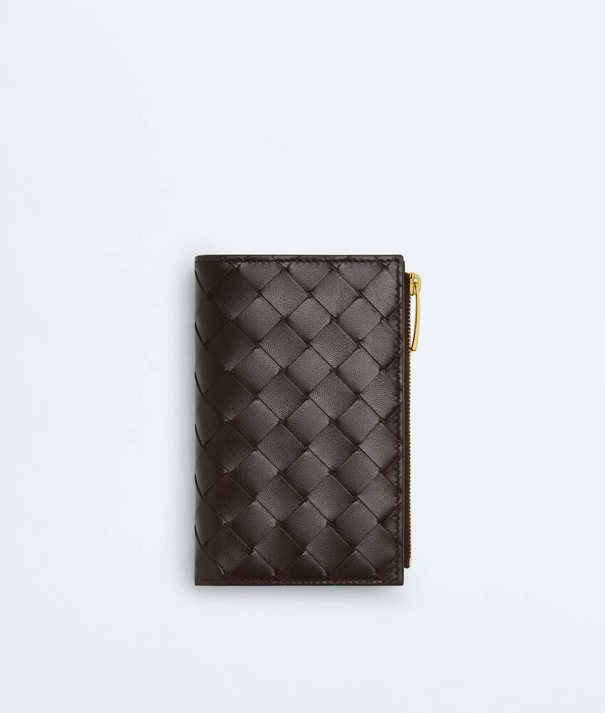 BOTTEGA VENETA 中号Intrecciato编织双折钱包