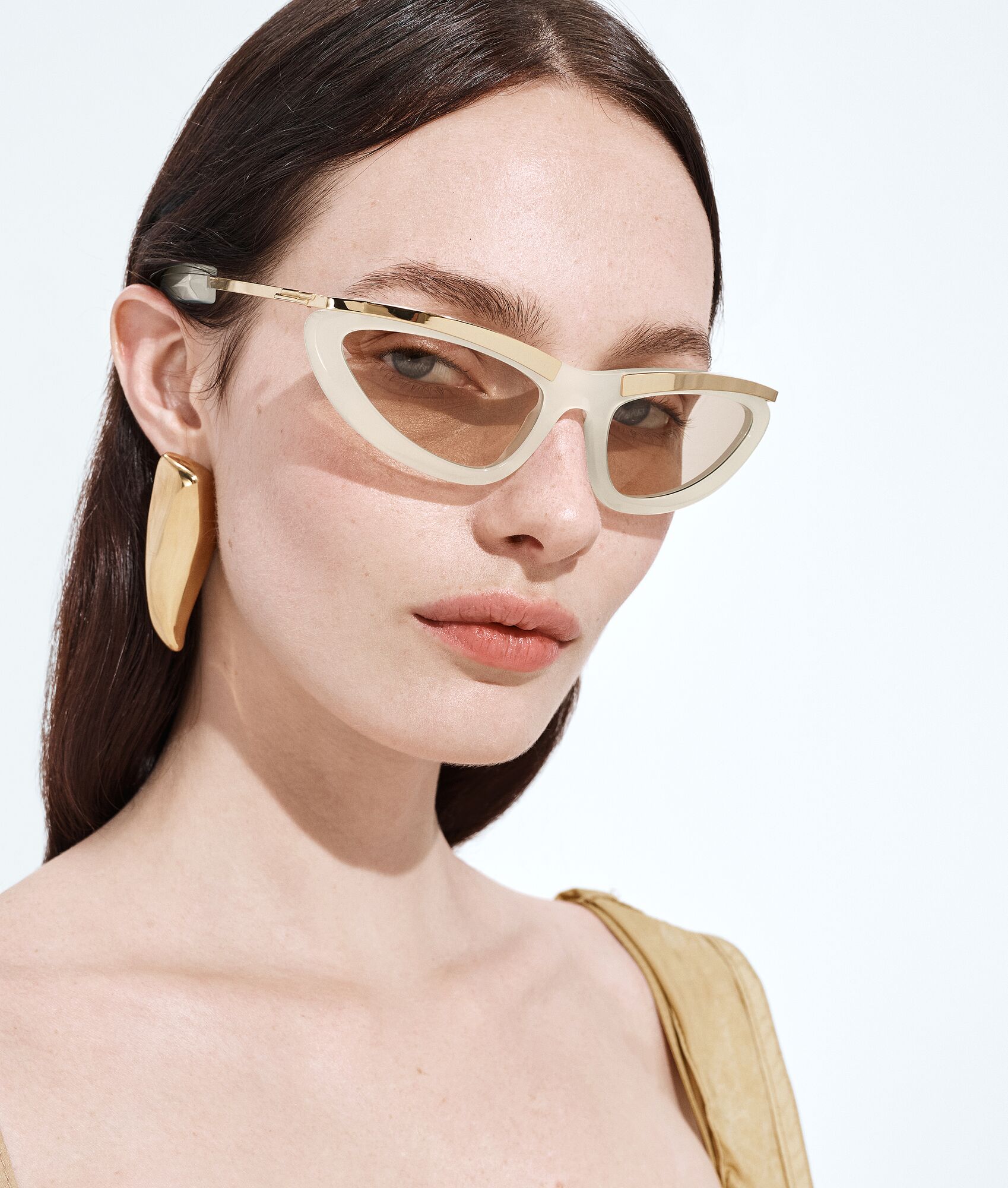 BOTTEGA VENETA Prisma猫眼形太阳眼镜