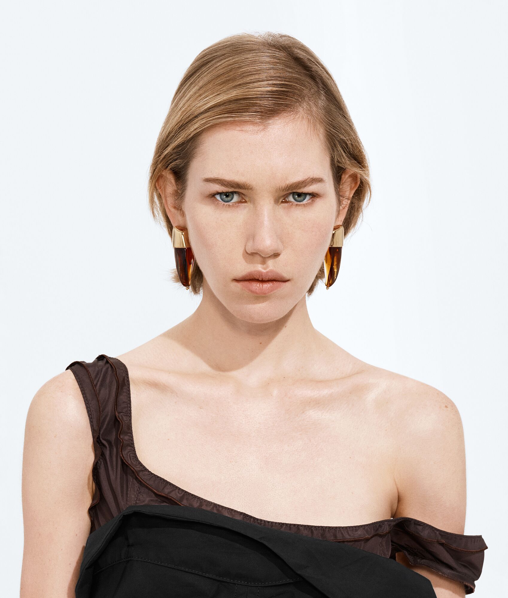 BOTTEGA VENETA 大号Prisma耳环