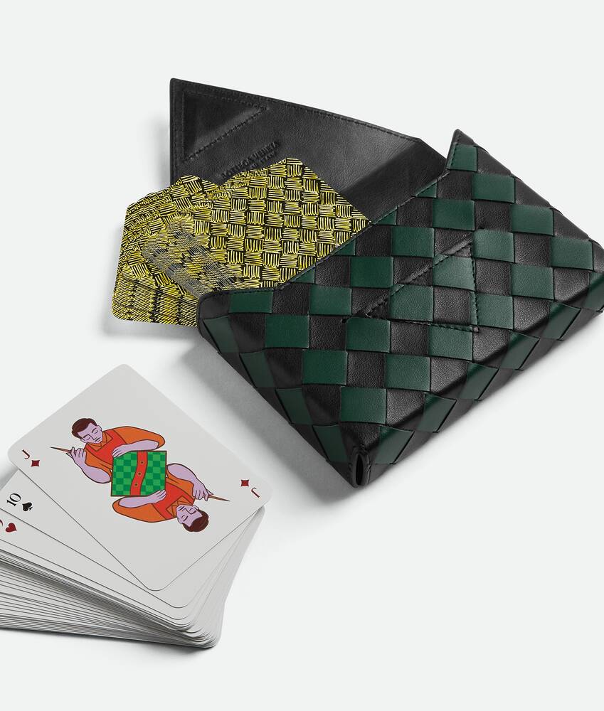 BOTTEGA VENETA Intrecciato编织扑克牌套装