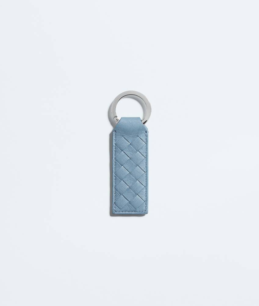 BOTTEGA VENETA 编织菌丝纤维钥匙圈