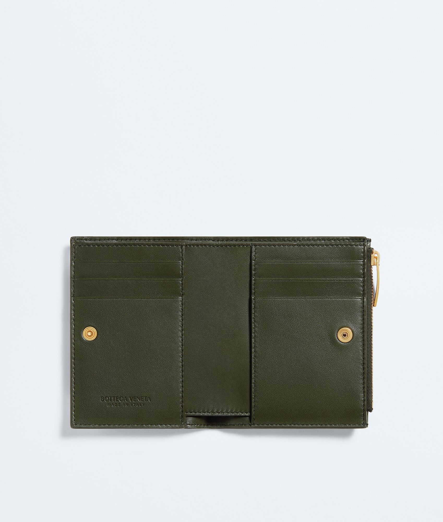 BOTTEGA VENETA 小号Intrecciato编织双折钱包