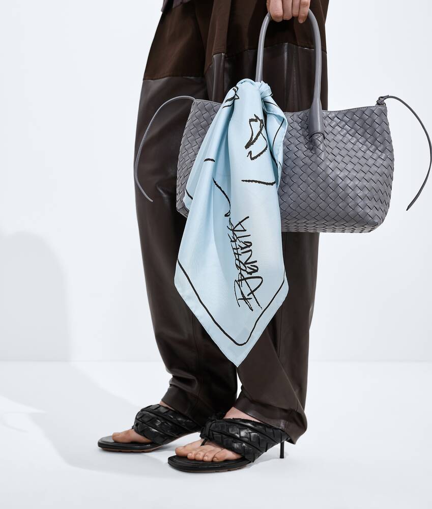 BOTTEGA VENETA 桑蚕丝斜纹方巾