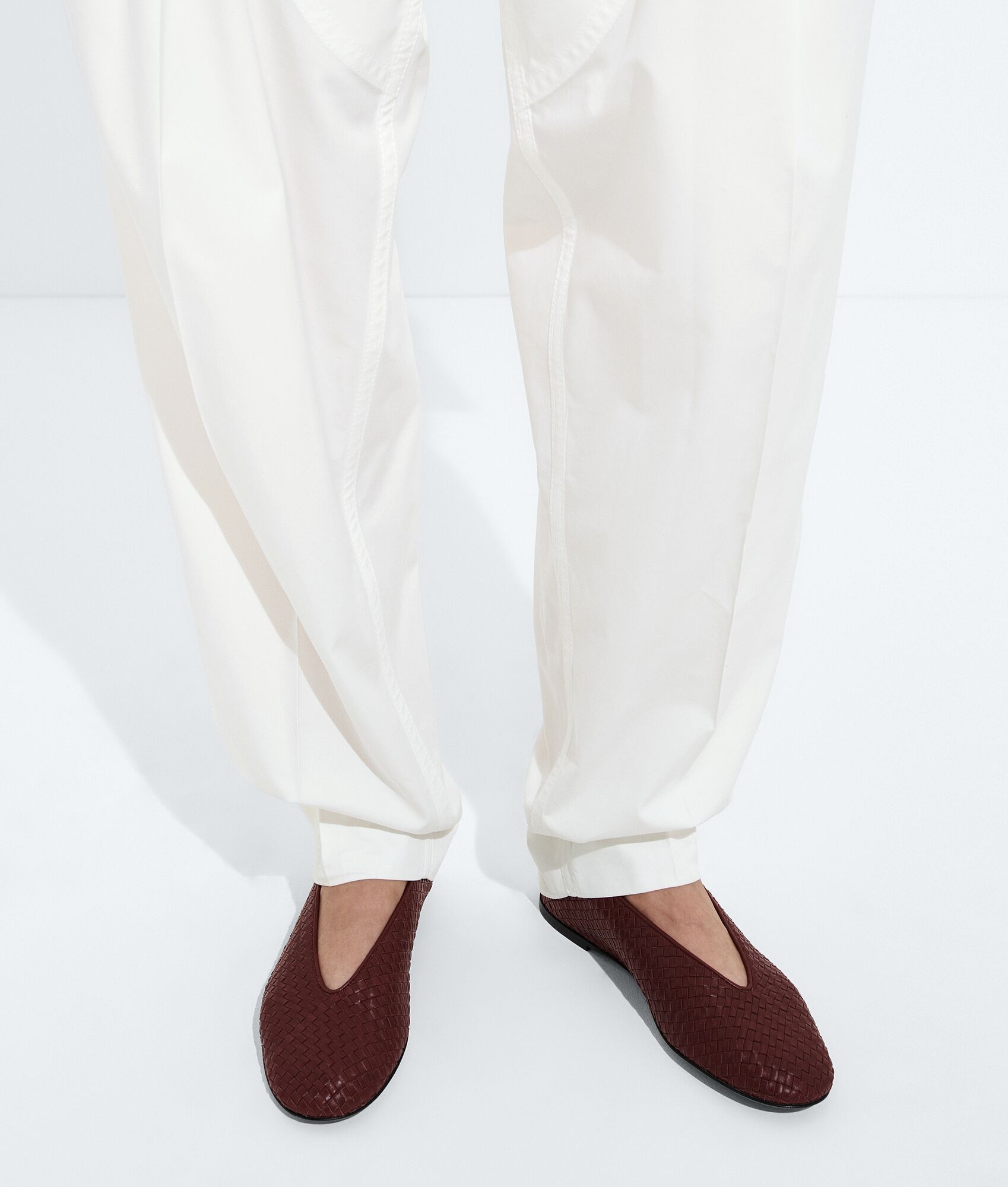 BOTTEGA VENETA 女士Rosa芭蕾舞鞋