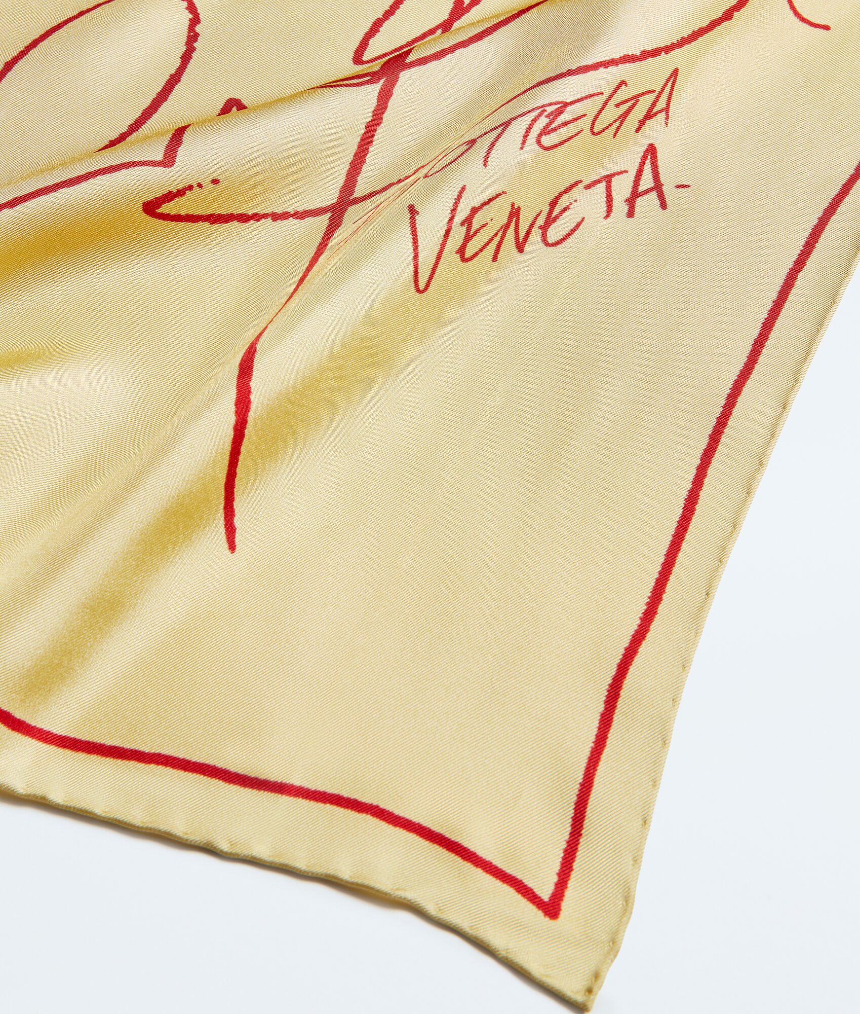 BOTTEGA VENETA 桑蚕丝斜纹方巾