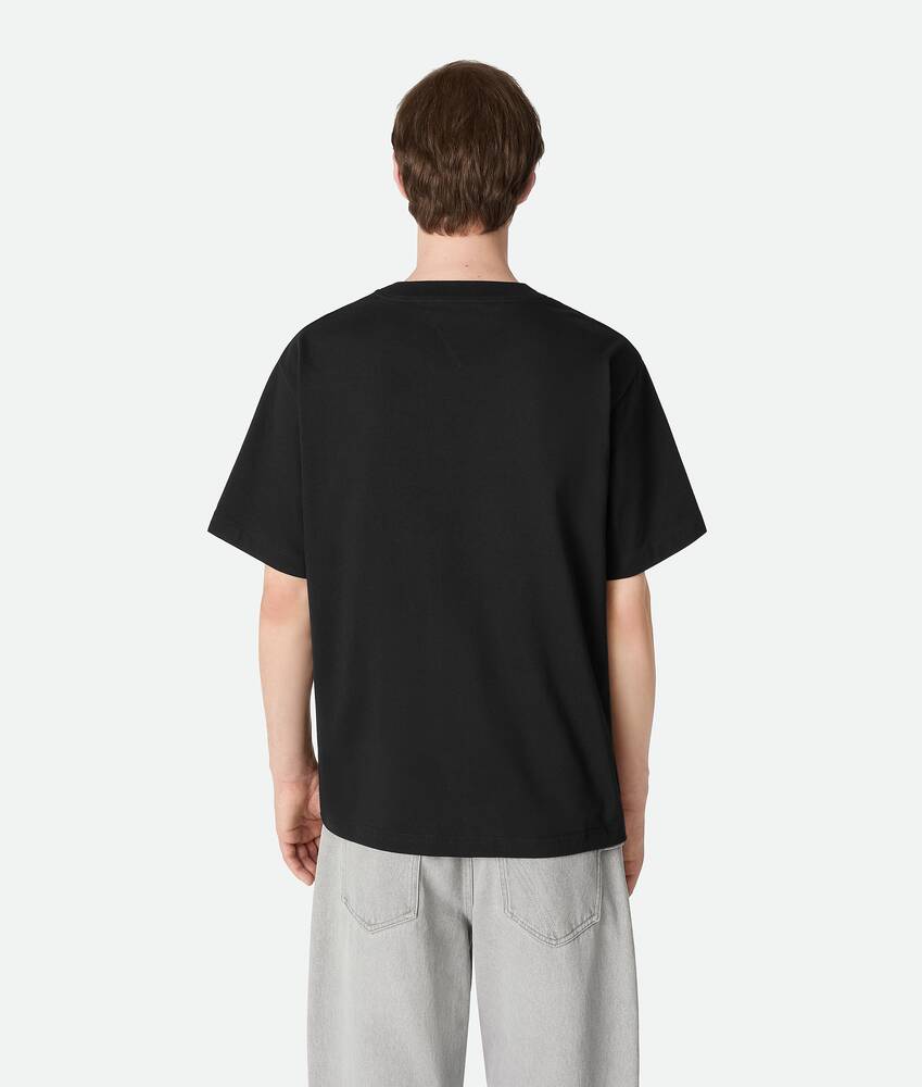 BOTTEGA VENETA 印花棉质针织T恤