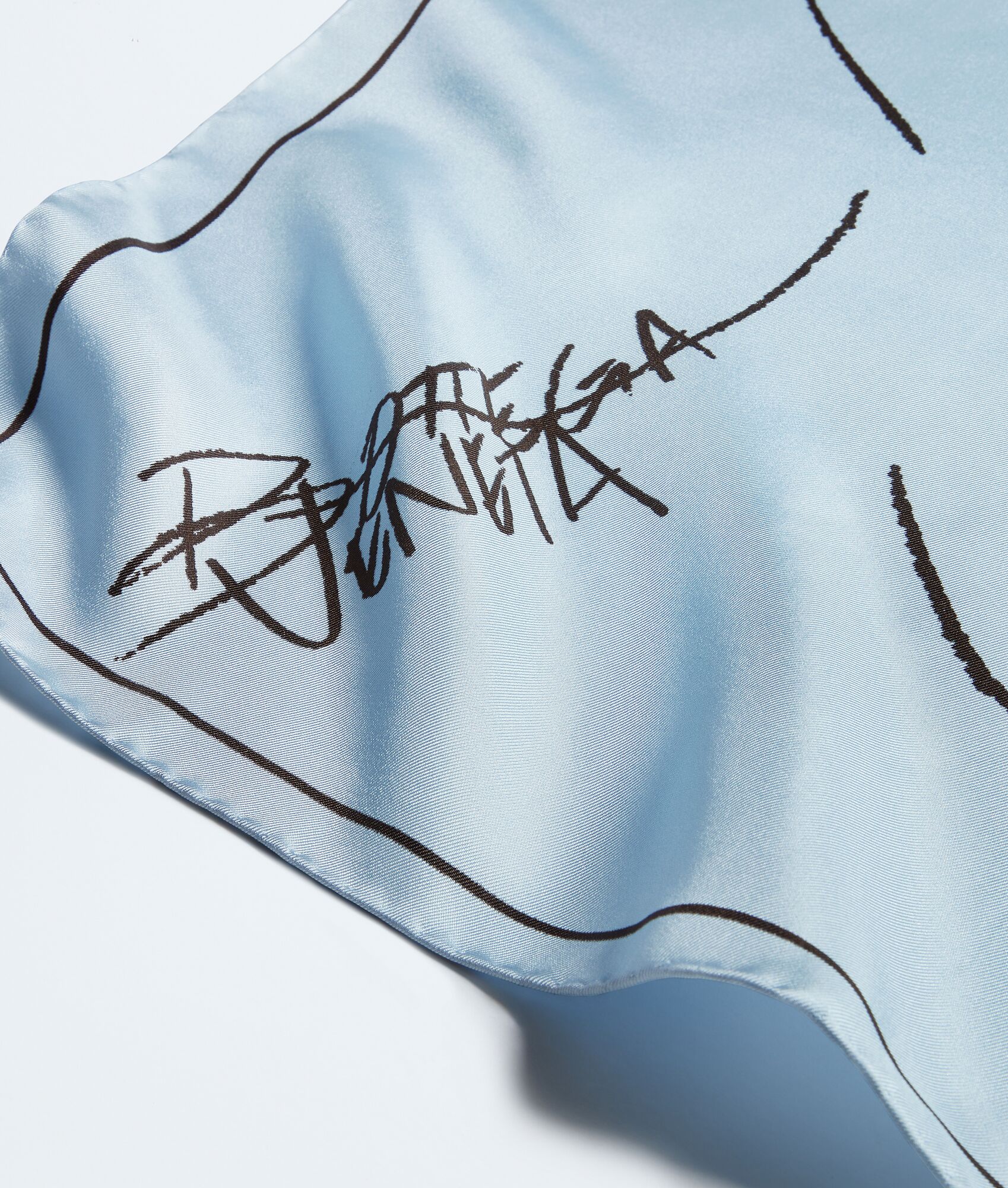 BOTTEGA VENETA 桑蚕丝斜纹方巾