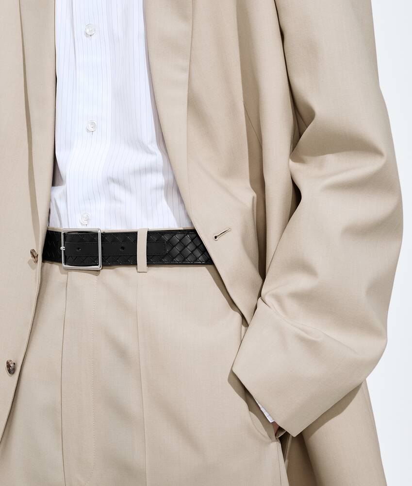 BOTTEGA VENETA Intrecciato Piccolo编织腰带
