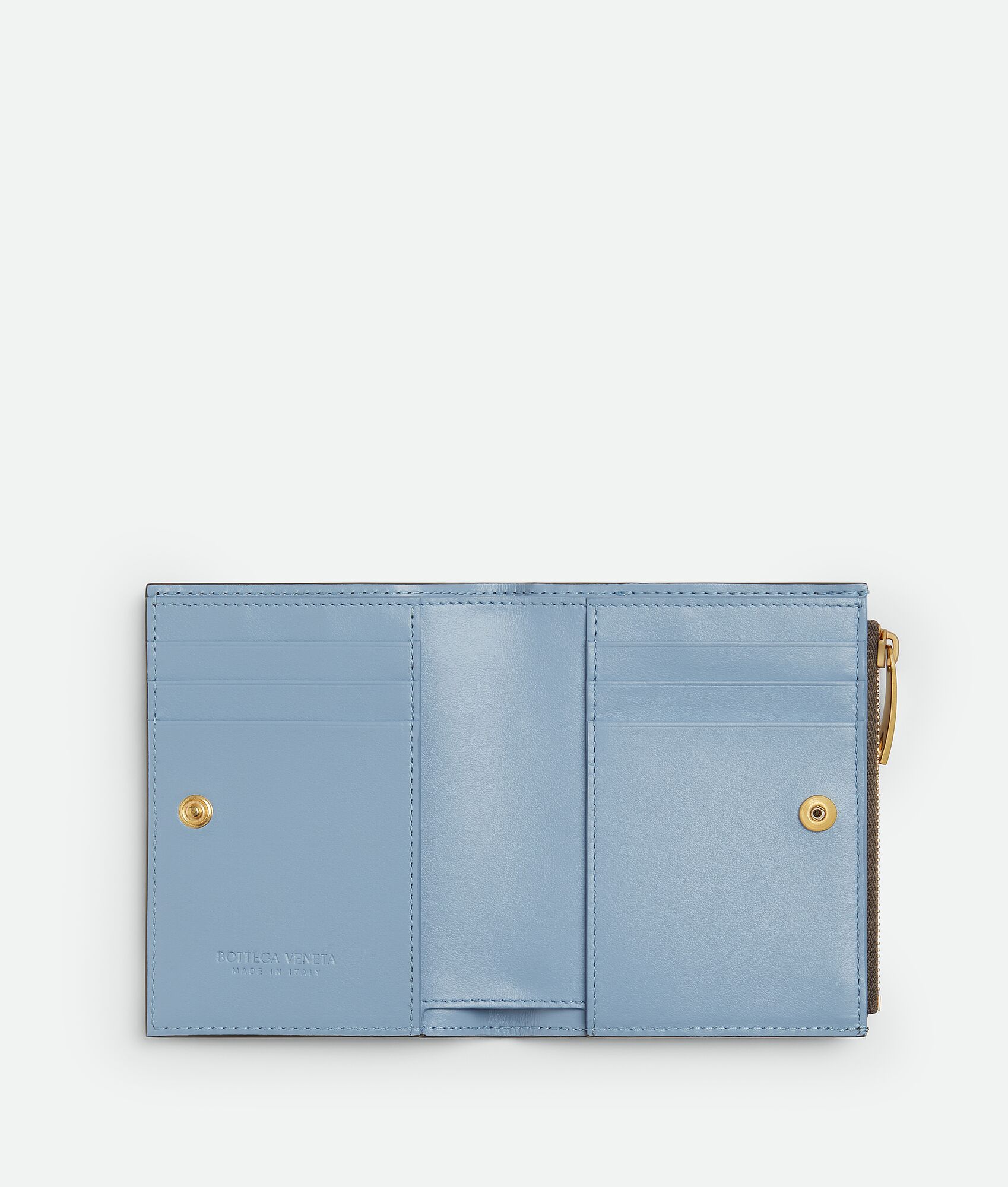 BOTTEGA VENETA 小号Intrecciato编织双折钱包