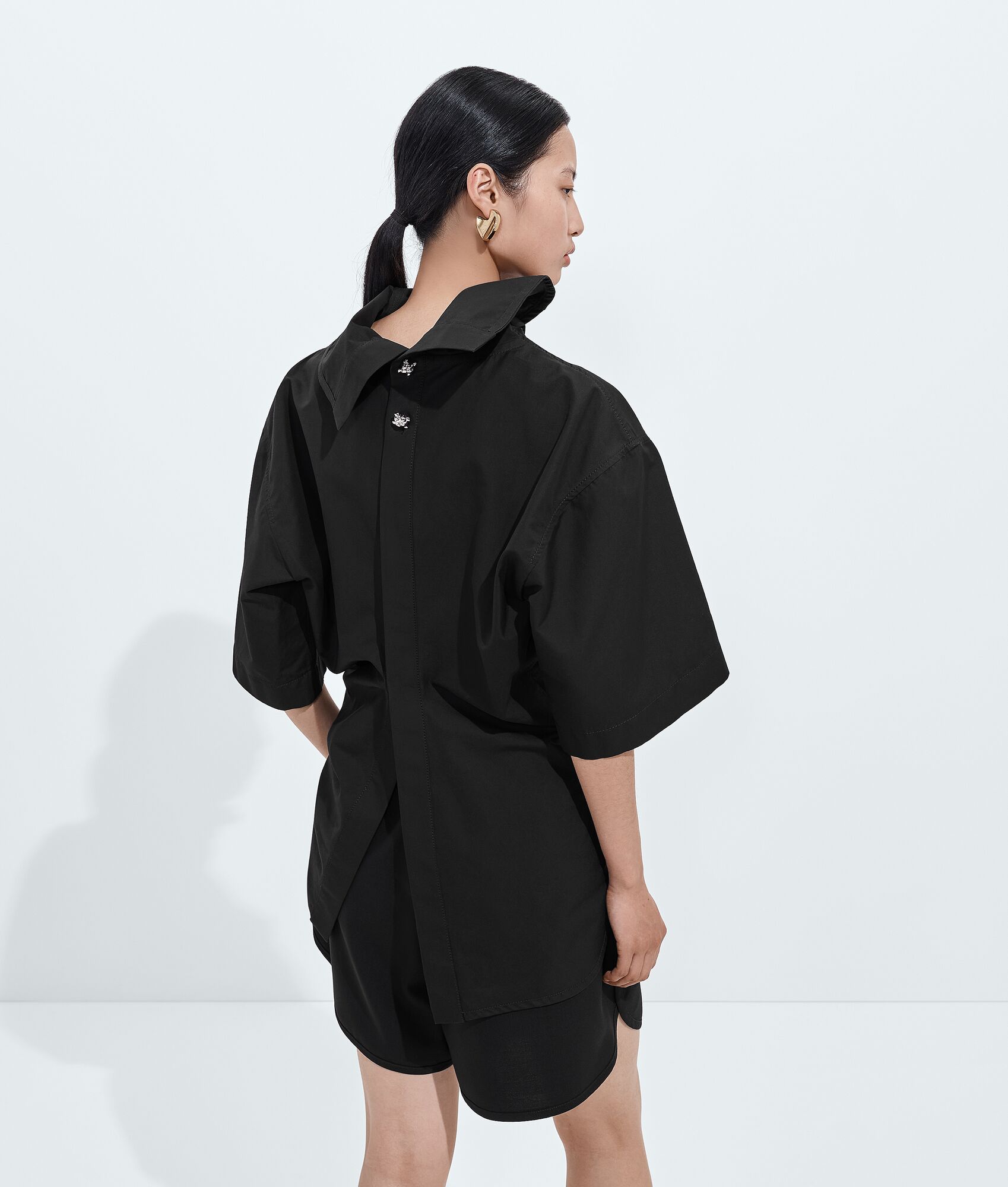 BOTTEGA VENETA 紧致棉布上衣