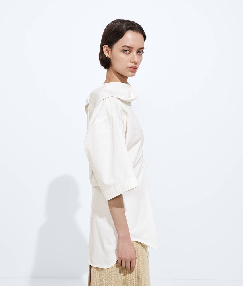 BOTTEGA VENETA 紧致棉布上衣