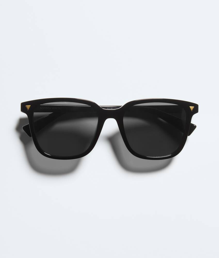 BOTTEGA VENETA Soft再生醋酸酯方形太阳镜