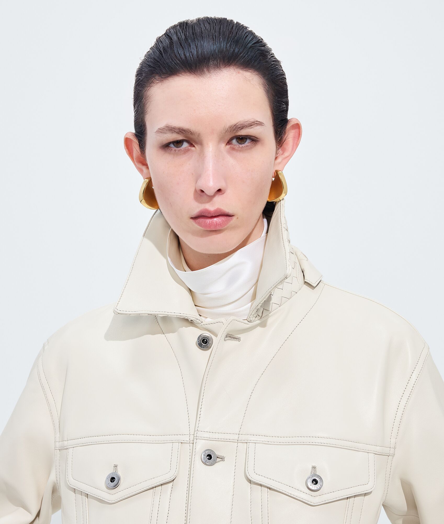 BOTTEGA VENETA 半亮面皮革夹克