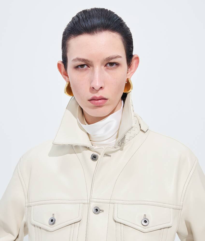 BOTTEGA VENETA 半亮面皮革夹克