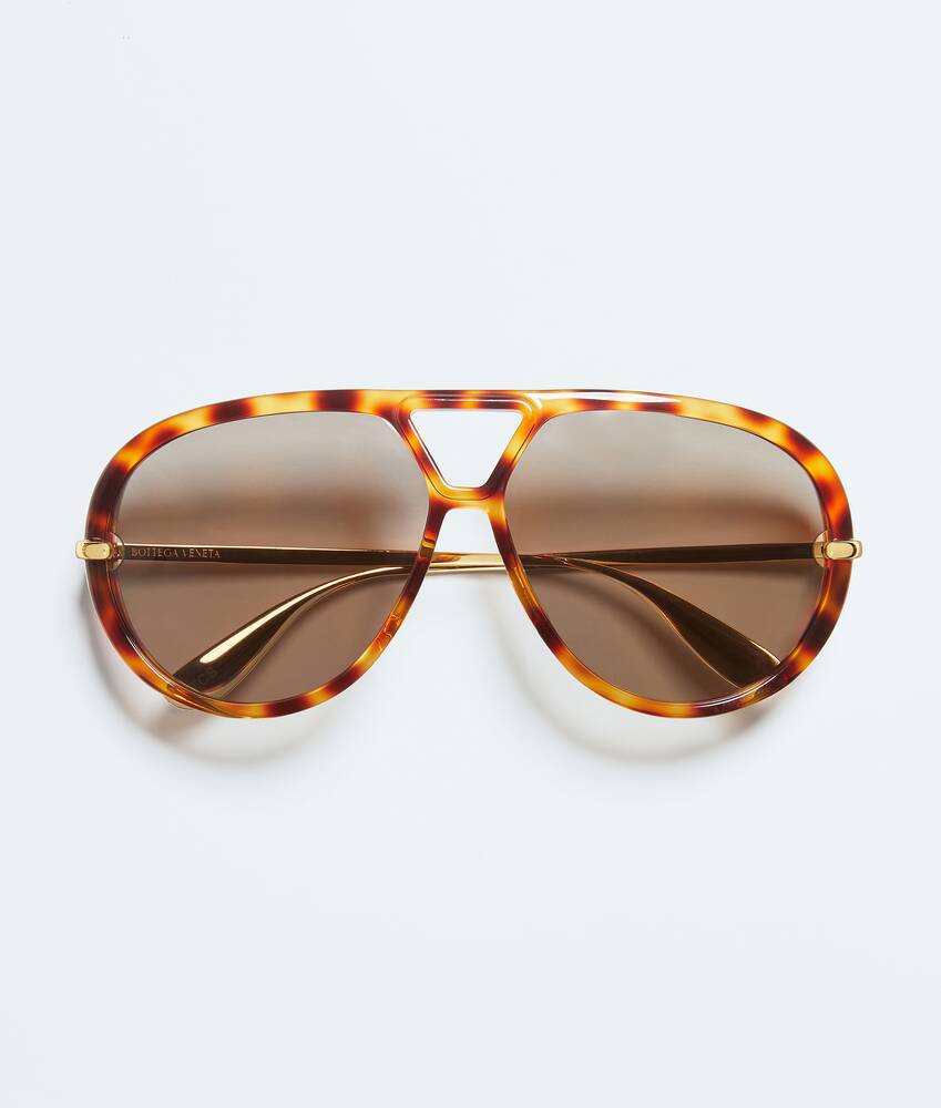 BOTTEGA VENETA Classic飞行员太阳眼镜