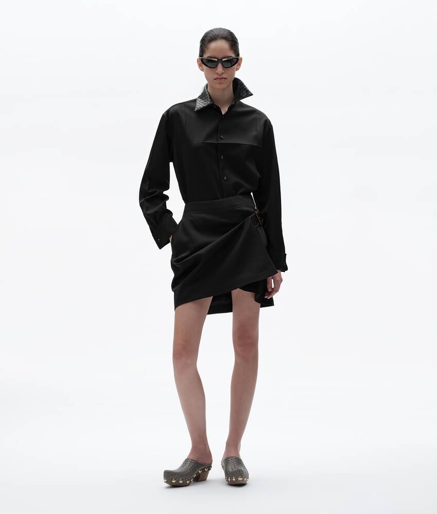 BOTTEGA VENETA 羊毛呢绒半身裙