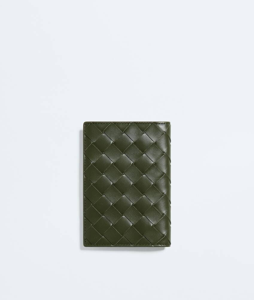 BOTTEGA VENETA Intrecciato编织护照夹