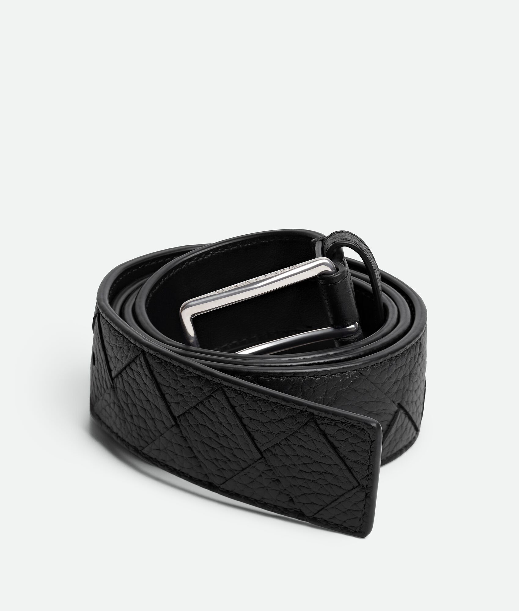 BOTTEGA VENETA Intrecciato编织腰带