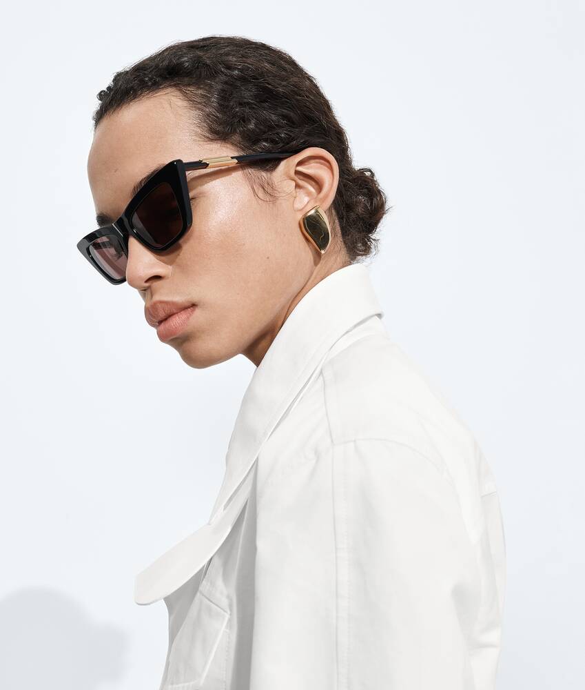 BOTTEGA VENETA Snap猫眼形太阳眼镜