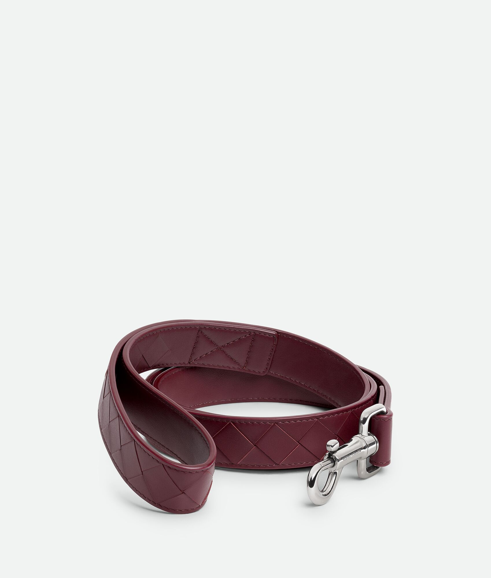 BOTTEGA VENETA 中号Intrecciato编织宠物狗牵引绳