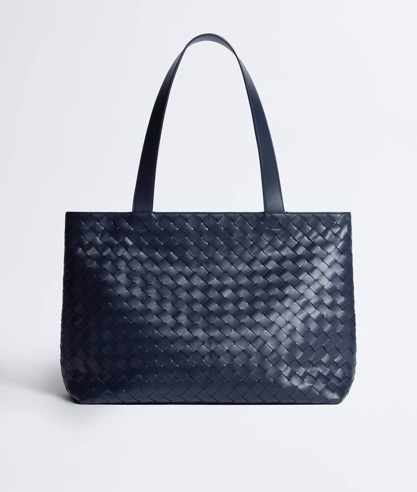 BOTTEGA VENETA 小号Intrecciato编织拉链托特手袋
