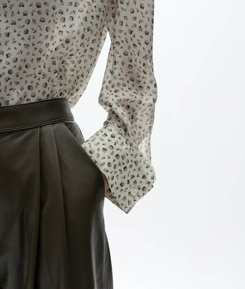 BOTTEGA VENETA 印花桑蚕丝衬衫