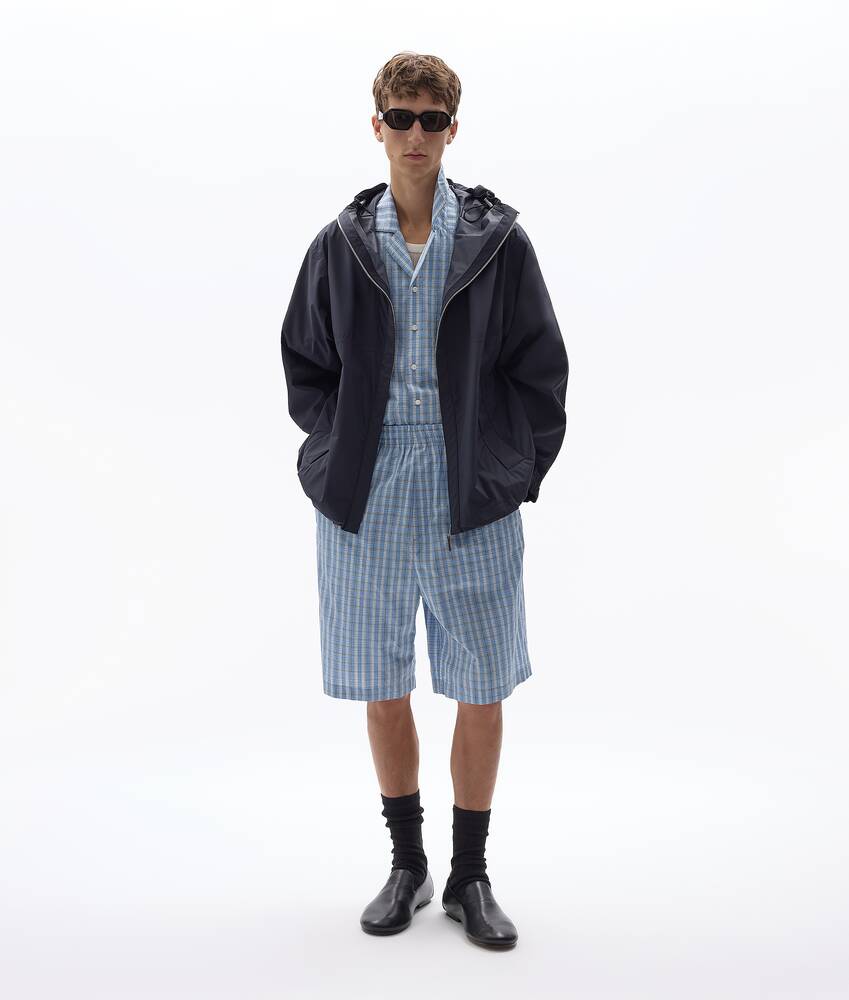 BOTTEGA VENETA 科技连帽束腰夹克