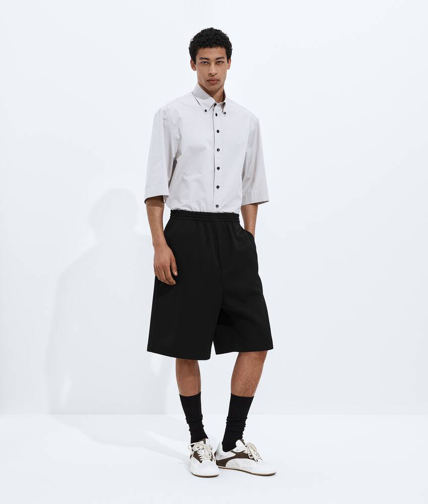 BOTTEGA VENETA 羊毛呢绒短裤