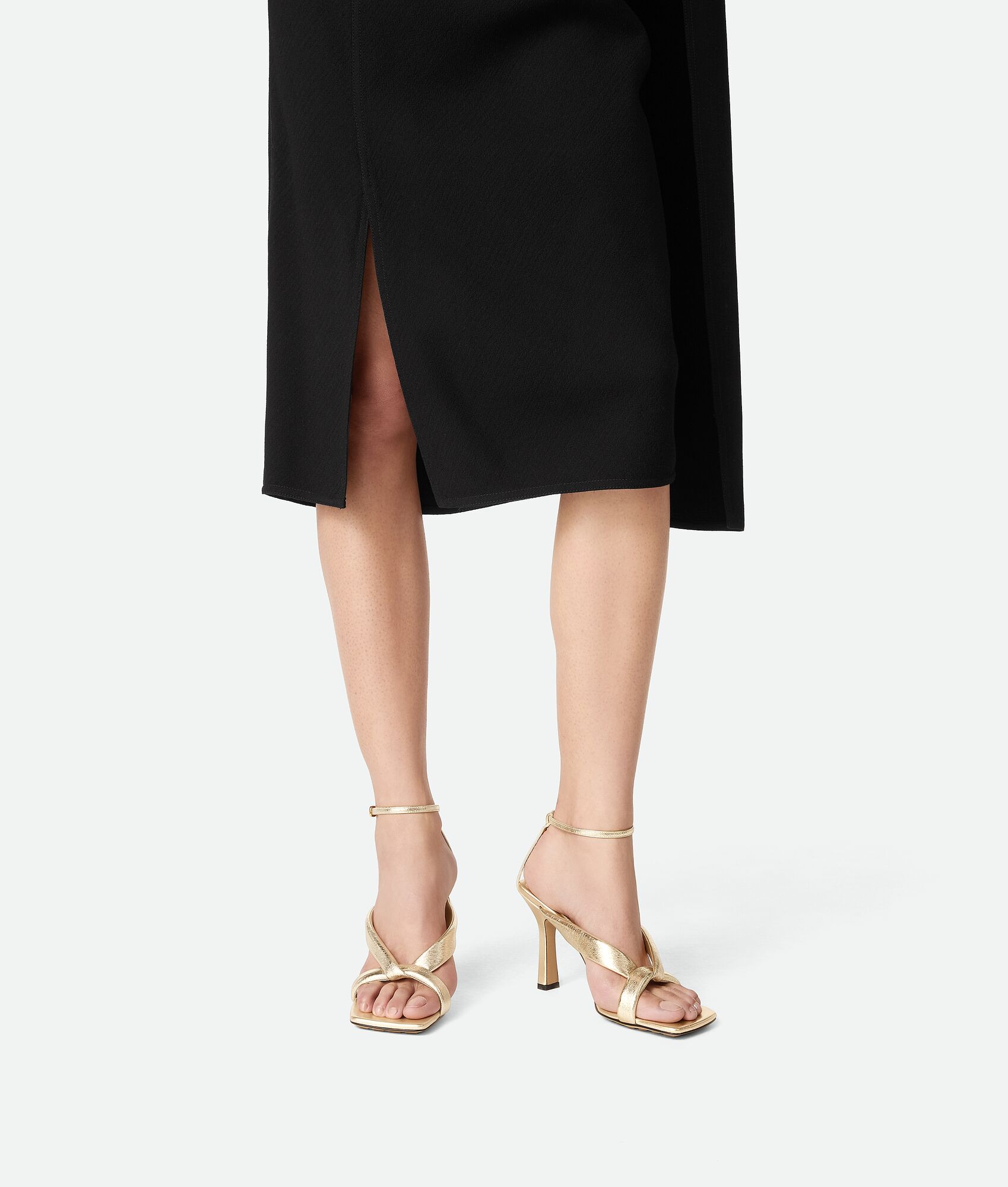 BOTTEGA VENETA 女士Riva饰带凉鞋